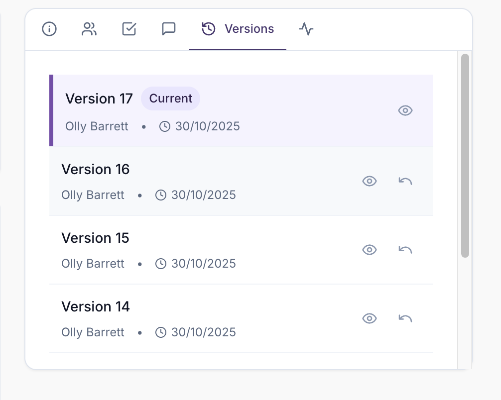Complete Version Control